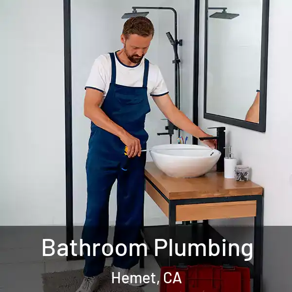  Bathroom Plumbing Hemet, CA