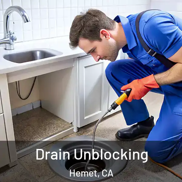 Drain Unblocking Hemet, CA