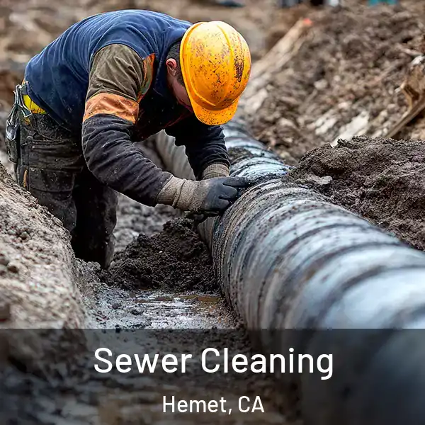  Sewer Cleaning Hemet, CA