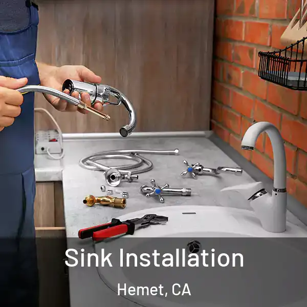  Sink Installation Hemet, CA